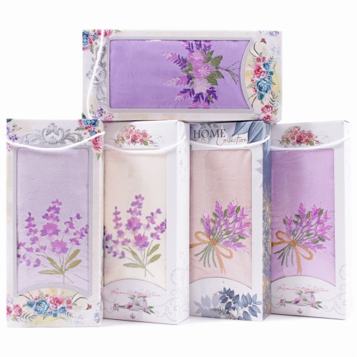 Набор полотенец из микрофибры 7506277 7505277 в коробке Б из Иваново