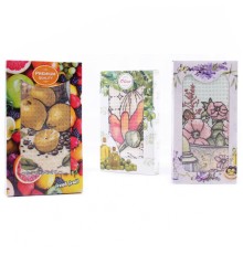 Набор полотенца  хлопок 2211619 в шоколадке Р