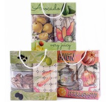 Набор полотенец  хлопок 2211619 в сумочке Р+Р