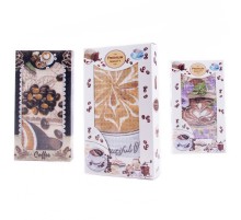 Набор полотенца  хлопок 2211547 в шоколадке Р