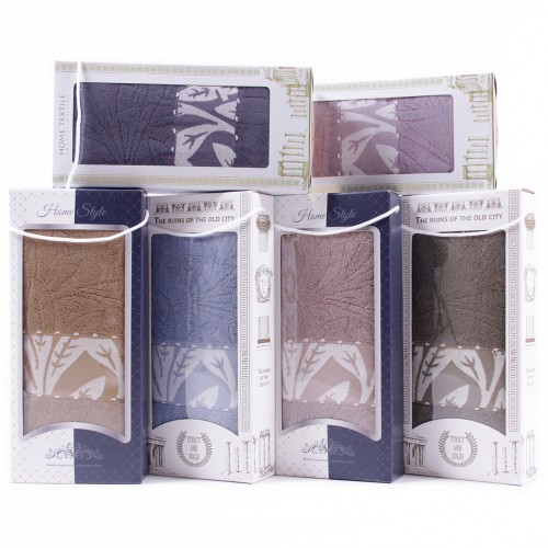 Набор полотенца махрового 1705376 1706376 в коробке Б из Иваново