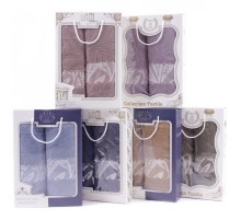 Набор полотенец махровых 1705376 1706376 в коробке Б+Л