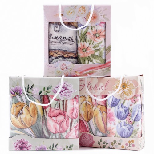 Набор полотенец микрофибра  2804167 в сумочке Р+Р из Иваново