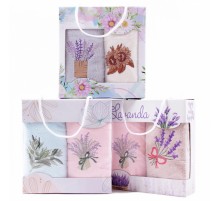 Набор полотенец микрофибра  2804148 в сумочке Р+Р