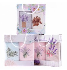 Набор полотенец микрофибра  2804148 в сумочке Р+Р