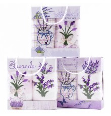 Набор полотенец микрофибра  98-1009 в сумочке Р+Р