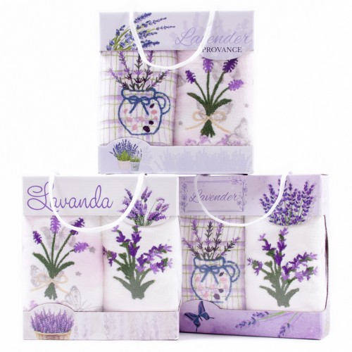 Набор полотенец микрофибра  98-1009 в сумочке Р+Р из Иваново