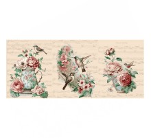 Полотенце из рогожки Купон 50х63 см 1190-1П рд