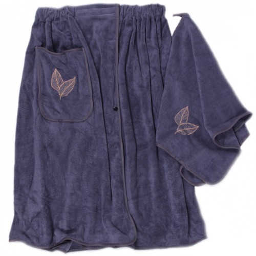 Набор полотенце сауна микрофибра мужская + полотенце 7540264 вид 1 из Иваново