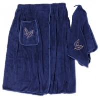 Набор полотенце сауна микрофибра мужская + полотенце 7540264 вид 4