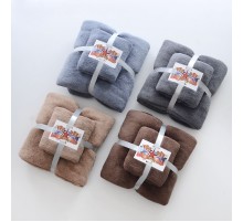 Набор полотенец микрофибра  668-149 ,70х132+31,5х73,5