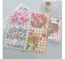 Набор салфеток микрофибра 002-302 (5 шт.)