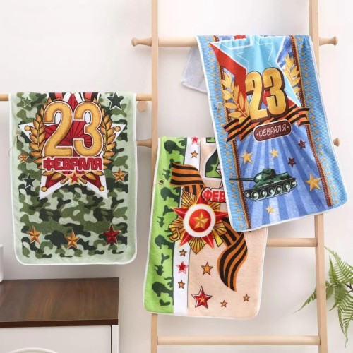 Полотенце микрофибра с карабином 23005G Р из Иваново