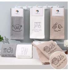 Набор полотенец хлопок 8511694 ручных 2 шт.в скрепке