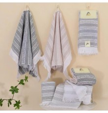 Набор полотенец хлопок Z379 ручных 2 шт.в скрепке