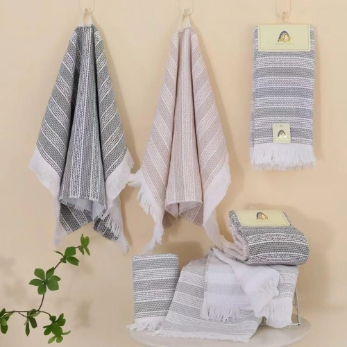 Набор полотенец хлопок Z379 ручных 2 шт.в скрепке в Новосибирске