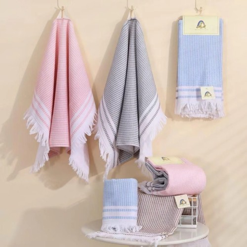 Набор полотенец хлопок Z381 ручных 2 шт.в скрепке в Новосибирске