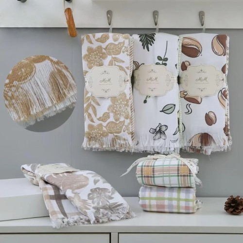 Набор полотенец хлопок Z459 ручных 2 шт.в скрепке из Иваново