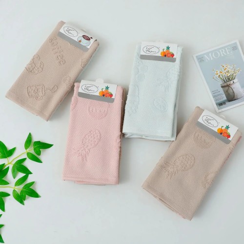 Набор полотенец махра-хлопок 88-929 ручных 2 шт.в скрепке из Иваново