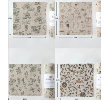 Изделие 25*500, Полотенце отрывное микрофибра В-8516