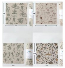 Изделие 25*500, Полотенце отрывное микрофибра В-8516