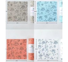 Изделие 25*500, Полотенце отрывное микрофибра В-8515