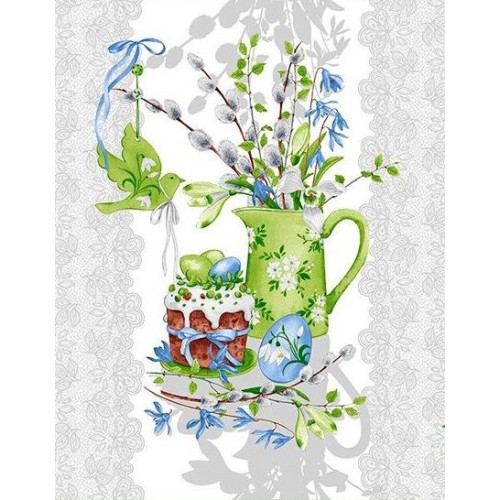 Полотенце из рогожки Купон 50х63 см 13563-1 ад из Иваново