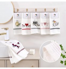 Набор полотенец хлопок 8511597 ручных 2 шт.в скрепке