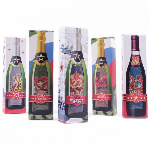 Полотенце из микрофибры 23004 в бутылочке Р в Екатеринбурге