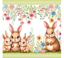 Салфетка-дорожка на стол хлопковая Радостный день 29464-1 тк