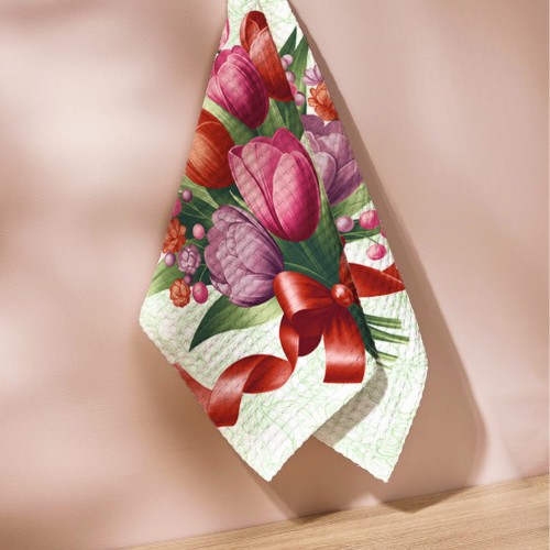 Вафельное полотенце Купон 50х63 см 29480-1 тк из Иваново