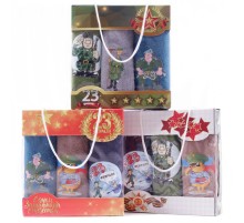 Набор салфеток из микрофибры 23004А 6 штук в сумочке 