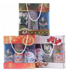 Набор салфеток из микрофибры 23004А 6 штук в сумочке 