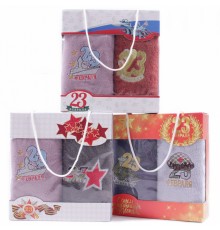 Набор полотенец из микрофибры 23006 в сумочке  Р+Р