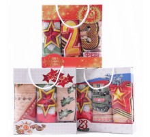 Набор полотенец из микрофибры 23005-1800 в сумочке  МР+МР+МР