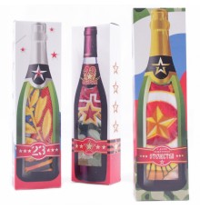 Полотенце из микрофибры с петелькой 23005 в бутылочке  Р