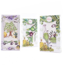 Набор полотенца микрофибра  3255 в шоколадке МР