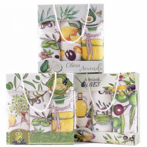 Набор полотенец микрофибра  3255 в сумочке МР+МР+МР из Иваново