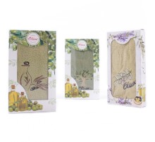 Набор полотенца микрофибра 086115 в шоколадке МР