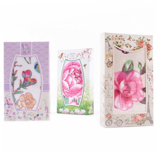 Набор полотенца микрофибра   Y14 в шоколадке Р из Иваново