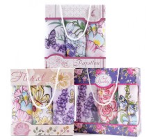 Набор полотенец из микрофибры Y04A в сумочке Р+Р+Р