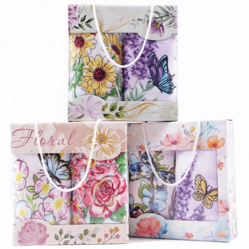 Набор полотенец из микрофибры Y04A в сумочке Р+Р из Иваново