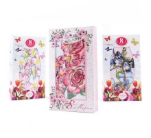 Набор полотенца микрофибра   Y04A в шоколадке 8 марта Р