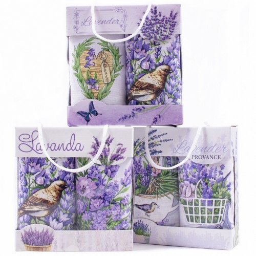 Набор полотенец рогожка Купон 50х63 см в коробке 2 штуки 13562-1 ад из Иваново