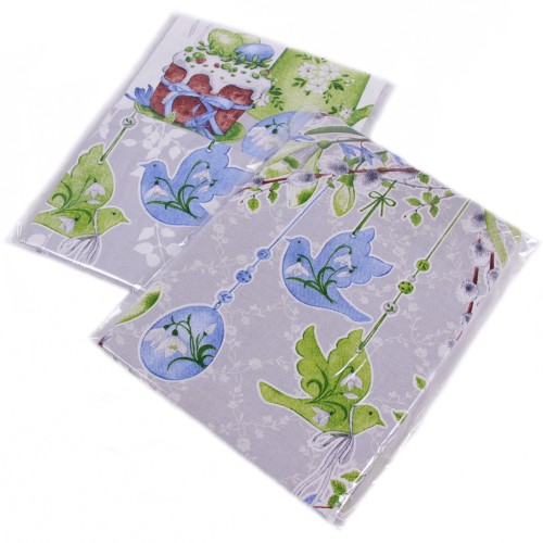 Набор полотенец рогожка Купон 50х63 см в пакете 3 штуки 13563-1 ад из Иваново