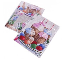 Набор полотенец рогожка Купон 50х63 см в пакете 3 штуки 13569-1 ад