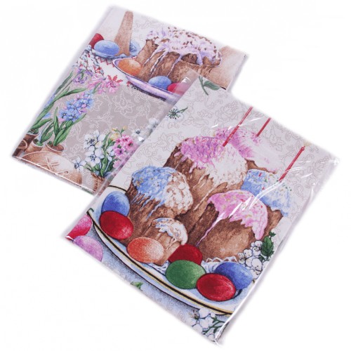 Набор полотенец рогожка Купон 50х63 см в пакете 3 штуки 13569-1 ад из Иваново