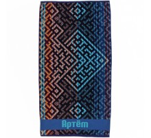 Полотенце махровое пестротканое жаккардовое Артём 7240-27