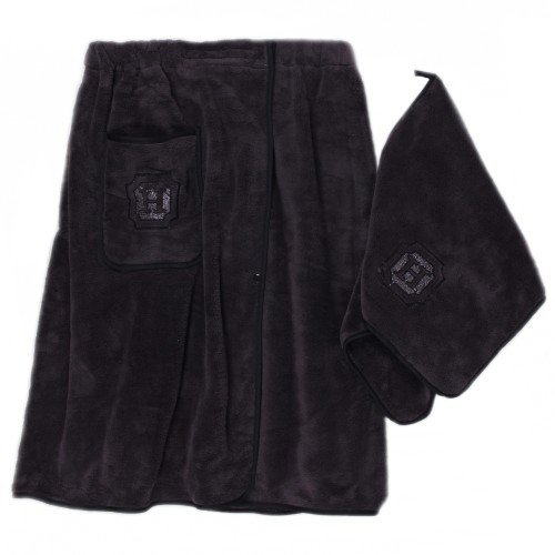 Набор полотенце сауна микрофибра мужская + полотенце 7540236 №1 из Иваново