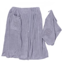 Набор полотенце сауна микрофибра мужская + полотенце 7540236 №3